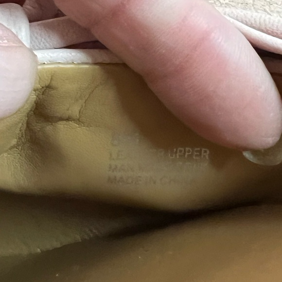 Rebecca Minkoff pale pink Alexis leather bow flat mules size 8 FLAW NWOB - Picture 12 of 14